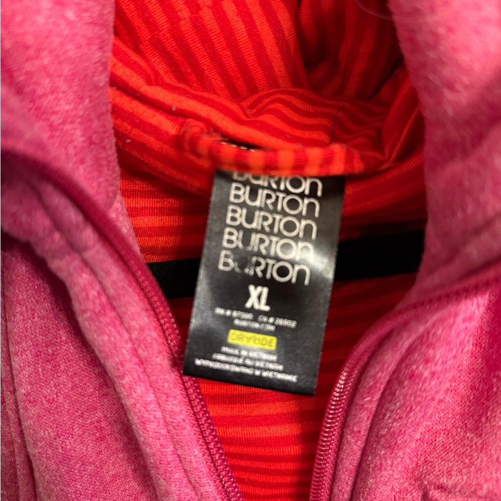 Women Burton Hot Pink Scuba Neck Vest XL - Picture 2 of 4